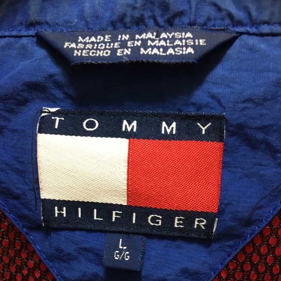 Tommy Hilfiger Pullover Windbreaker. Men’s Large. - Picture 4 of 8